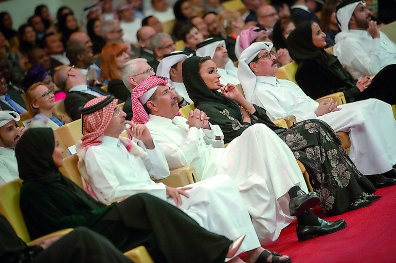 Sheikha Moza attends 10-Year Anniversary Concert of QPO Qatar Philharmonic Orchestra